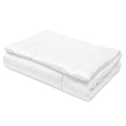 Luxusné výplne z mikrovlákna vankúš a perinka 90 x 120 cm biela New Baby