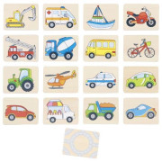 Pexeso - Dopravné prostriedky Goki