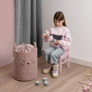 Kôš na hračky Premium Bouclé so šnúrkou 43 l Sipo