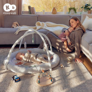 Deka hracia s hrazdičkou Cozyplay Light Grey Kinderkraft