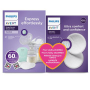 Odsávačka materského mlieka elektrická sada Essential SCD323/20 + Darček Philips Avent