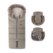 Set zimný fusak Arctic 4v1 + rukavice na kočík Furry Petite & Mars