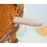 Hojdací koník s melódiou Milly Mally Jurášok svetlo hnedý