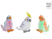 Papagáj plyšový 20 cm 0m+ Take Me Home