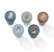 Pečiatky samofarbiace 16 ks Forest Friends Little Dutch