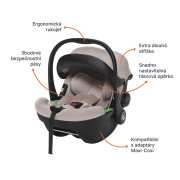 Autosedačka XM Plus i-Size bundle Zopa