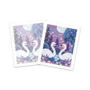 Kreatívna sada Maxi Mesačný svit Maľovanie diamanty Janod Atelier