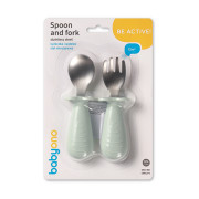 Príbor detský so zábranou 12 m+ BabyOno