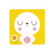 Edukačná magnetická hra Emócie a pocity Medvedík s predlohami Janod