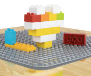 Detský stôl a stoličky Olaf Blocks Dark Grey Milly Mally