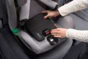 Linko baby alarm chytré polstrovanie do autosedačky čierne BabyAuto