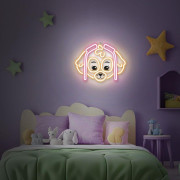 Dekoratívne LED neón Tlapková patrola - Skye