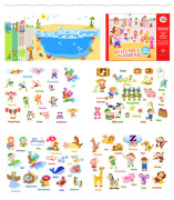 Znovupoužiteľné nálepky City Park Jarmelo