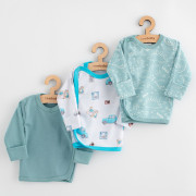 Dojčenská košieľka Classic II 3 ks boy New Baby