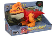 Dinosaurus s efektmi červený 26,5x11x13 cm