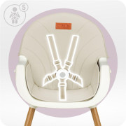 Jedálenská stolička MoMi REKI