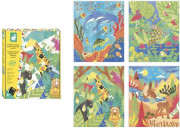 Sada maxi Maľovanie vodovými farbami Zvieratká Janod Atelier