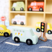 Dopravné prostriedky a značky Pastel 12 ks Tooky Toy