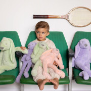 Prítulka králiček Richie recyklovaný Veľ. 25 cm Happy Horse