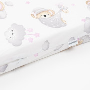 Detský penový matrac New Baby STANDARD 120 x 60 x 6 cm koala ružová