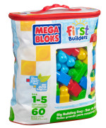 Mega Bloks Kocky v plastovom vreci 60 dielov