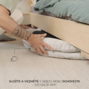 Deka hracia s hrazdičkou Cozyplay Light Grey Kinderkraft