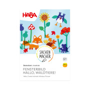 Kreatívna sada Okenný obrázok Ahoj, lesné zvieratká! Haba