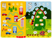 Čísla - Napíš, smaž, zopakuj