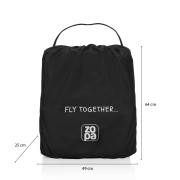 Prepravná taška na kočík Black Zopa