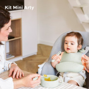 Silikónová jedálenská súprava Baby First meal set Mini Babymoov