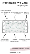Prestieradlo Sleepee We Care Eukalyptus 120x60 cm Sleepee