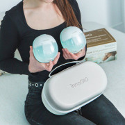 Prenosná elektrická odsávačka materského mlieka GIOmum Line Premium Warm Double innoGIO