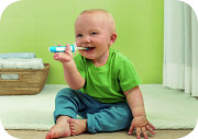 Mam Baby´s Brush - detská zubná kefka 6m+ s bezpečnostným krytom