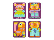 Maľovanie s paletou Rozkošné zvieratká Djeco