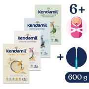 4x Kendamil Variácie Ovocných kaší 150 g