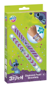 Diamantové maľovanie Stitch - výroba náramkov 2 ks