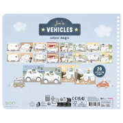 Omaľovánky s pastelkami Doprava Jim