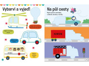 Veľké samolepky pre malé ruky Silné stroje