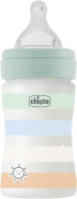 Fľaša dojčenská Well-being silikón 150 ml Chicco