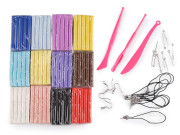 Modelovacia polymérová hmota sada 12 kusov