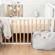 2-dielny bavlnený set do postieľky 0 m+ bonjourbébé