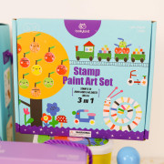 Veľká kreatívna sada 4 v 1 Farby v tube