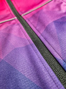 Softshellová bunda detská Mozaika fialová Wamu