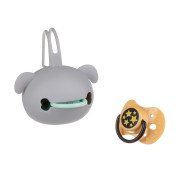 Silikónové puzdro na cumlík psík Akuku