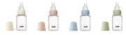 Antikoliková fľaša so silikónovým cumlíkom 150 ml Bibs