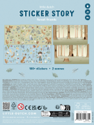 Sada so samolepkami Forest Friends Little Dutch