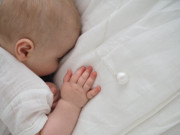 Tehotenský šperk bola Moon strieborná s brúseným povrchom + retiazka Moniel