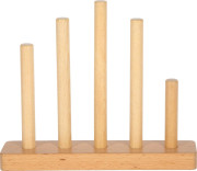 Nasadzovanie na tyč Domček ružový small foot