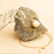 Tehotenská rolnička - zlatá