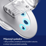 Cumlík svietiaci silikónový dynamický 2 ks Teddy Love 6 - 18 m Lovi